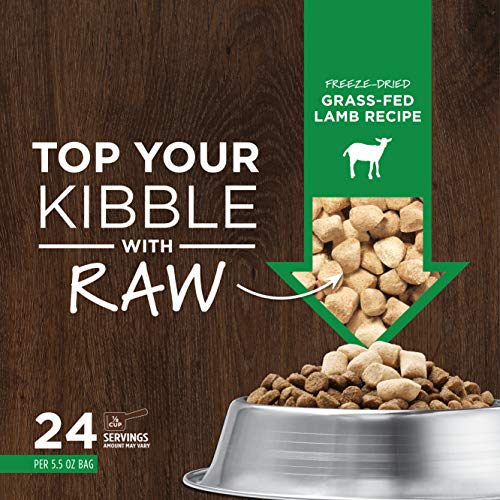 Instinct Raw Boost Mixers Freeze Dried Raw Dog Food Topper, Grain Free Freeze Dried Dog Food