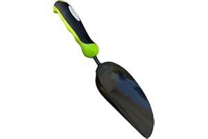 GARDEN GURU LAWN & GARDEN TOOLS Garden Guru Super Strong Garden Scoop Trowel Shovel Transplanter – Strong Carbon Steel - Rust Resistant – Ergonomic Grip – Perfect Hand Shovel for Gardening Transplanting and Digging