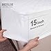 Bedsure Waterproof Hypoallergenic Vinyl Free King Mattress Protector