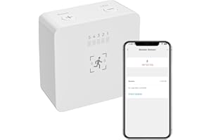 THIRDREALITY Zigbee Motion Sensor R1,Adjustable Sensitivity,Real-time Alerts,Zigbee Hub Required,Support Home Assistant,SmartThings, Homey, Hubitat or Echo Devices with Built-in Zigbee hub