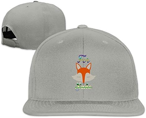 HYRONE Unisex Hip Hop Baseball-Caps Meshback For Sake Fox Cap Hats Ash