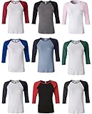 Ladies' 3/4 Sleeve Raglan Tee Shirt