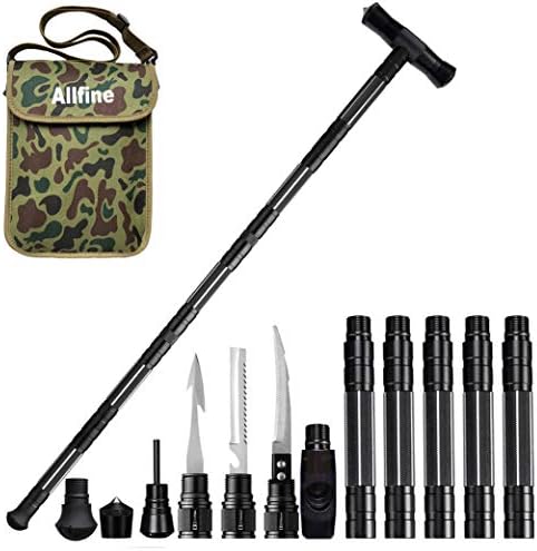 Alpenstocks Trekking Poles Walking Poles Outdoor Camping Defense Stick Safety Multifunction Tool Hiking Survival Tool