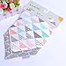 Storeofbaby 4 Pack 100% Cotton Baby Bandana Drool Bib for Boys and Girls Shower Gift Set , Super Absorbent
