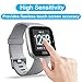 KINPEI for Fitbit Versa/Versa Lite/Screen Protector [Bubble-Free] [4 Pack] [Full Coverage] [Waterproof] [Scratch Resistant ] Flexible Film (Versa/Versa Lite)
