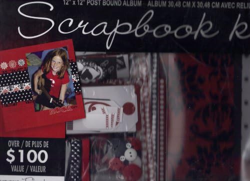 WestrimCrafts 12x12 Scrapbook Kit Flocked Over 1200 + Pirces