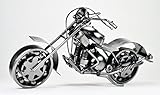 Metal sculpture -Retro Classic Handmade Iron Motorcycle unique metal art decor - home décor GTO1A