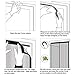 Yofit Magnetic Screen Door Curtain, Heavy Duty Mesh Curtain Self-adhesive Velcro Door Screen Fits Door Frame Size Up To 36