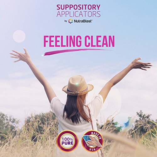 image for NutraBlast Boric Acid Suppositories 800mg Complex w/FOS Probiotic Enha