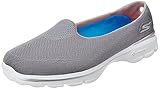 Skechers Performance Women's Go Walk 3 Insight Slip-On Walking Shoe, Gray, 8 M US