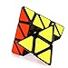 Aitey Pyramid Speed Cube Triangle Magic Cube Twisty Puzzle Christmas Gifts for Kids Black