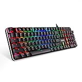 EagleTec KG050-BR RGB LED Backlit Mechanical Gaming Keyboard