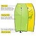Goplus 41 inch Super Bodyboard Body Board EPS Core, IXPE Deck, HDPE Slick Bottom with Leash, Light Weight Perfect Surfing for Kids and Adults (Green+Yellow)