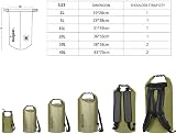Unigear Waterproof Dry Bag 2L-40L with Phone Case, Adjustable Strap view 3