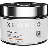 XMONDO Hair Wavetech Dual-Acting Wave Mask | Vegan Formula with Hyaluronic Acid and Shea Butter Provide Deep Protective Moisture and Combat Frizz, Waveflex Technology Nurtures Wave Patterns, 8 Fl Oz