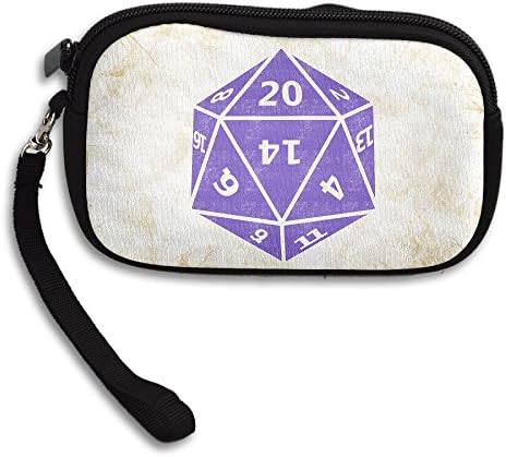 D20 Dice Cellphone Bag / Wristlet Handbag / Clutch Purse / Wallet Handbag With Wrist Band For Adults And Kids