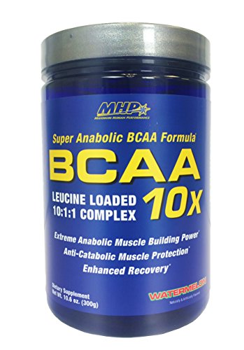 MHP BCAA 10x Leucine Loaded 10:1:1 Complex, Watermelon, 10.6 Ounce