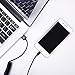 Coiled Lightning to USB Cable (1FT to 4FT), Durable and Fast Charging Cord for iPhone 5 6 7 Plus SE, iPad Air Pro Mini, iPod Touch(Black)