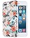 Dimaka iPhone 7 Plus Case, iPhone 8 Plus Case for Girls, Vintage Pattern Case [Floral Cover] 2 Layer Parts Hybrid Cover for iPhone 7 Plus and iPhone 8 Plus (Obsession Camellia)