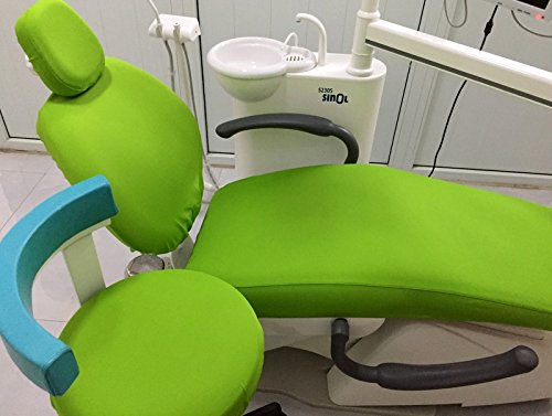 1 Set Dental Unit Cover Cloth Dentist Chair Protector Sleeves Washable Dentist Headrest Cushion - Thumbnail 2