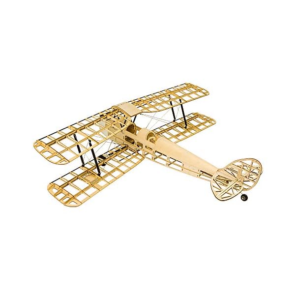 Mobiliarbus Holz Flyer Modell Bausatz S1901 Balsaholz RC Flugzeug Tiger Moth Fernbedienung Doppeldecker Zerlegt KIT… – Bild 6