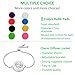JAOYU Essential Oil Diffuser Bracelets for Women Aromatherapy Bracelet Stainless Steel Bangle Floating Charm Locket - 8 Perfume Refill Pads