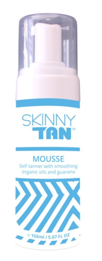 SKINNY TAN SELF TAN MOUSSE 150ml - The first natural tan and tone breakthrough that applies in seconds & lasts for days!!