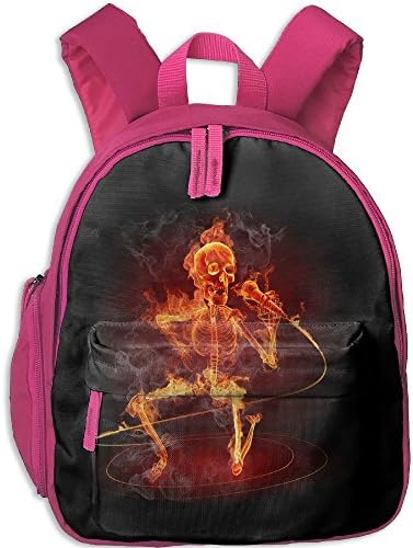 Skull Singer 3D Print Customized Child Schoolbags Zip-up Bookbags Book Bags Backpacks For Youth Girl Boy