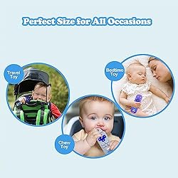 ROBBEAR Baby Teething Toys, Food Grade Silicone