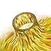 Gazing Ball 10 inch Colorful Glass Gazing Ball for Garden Decor, Yellow