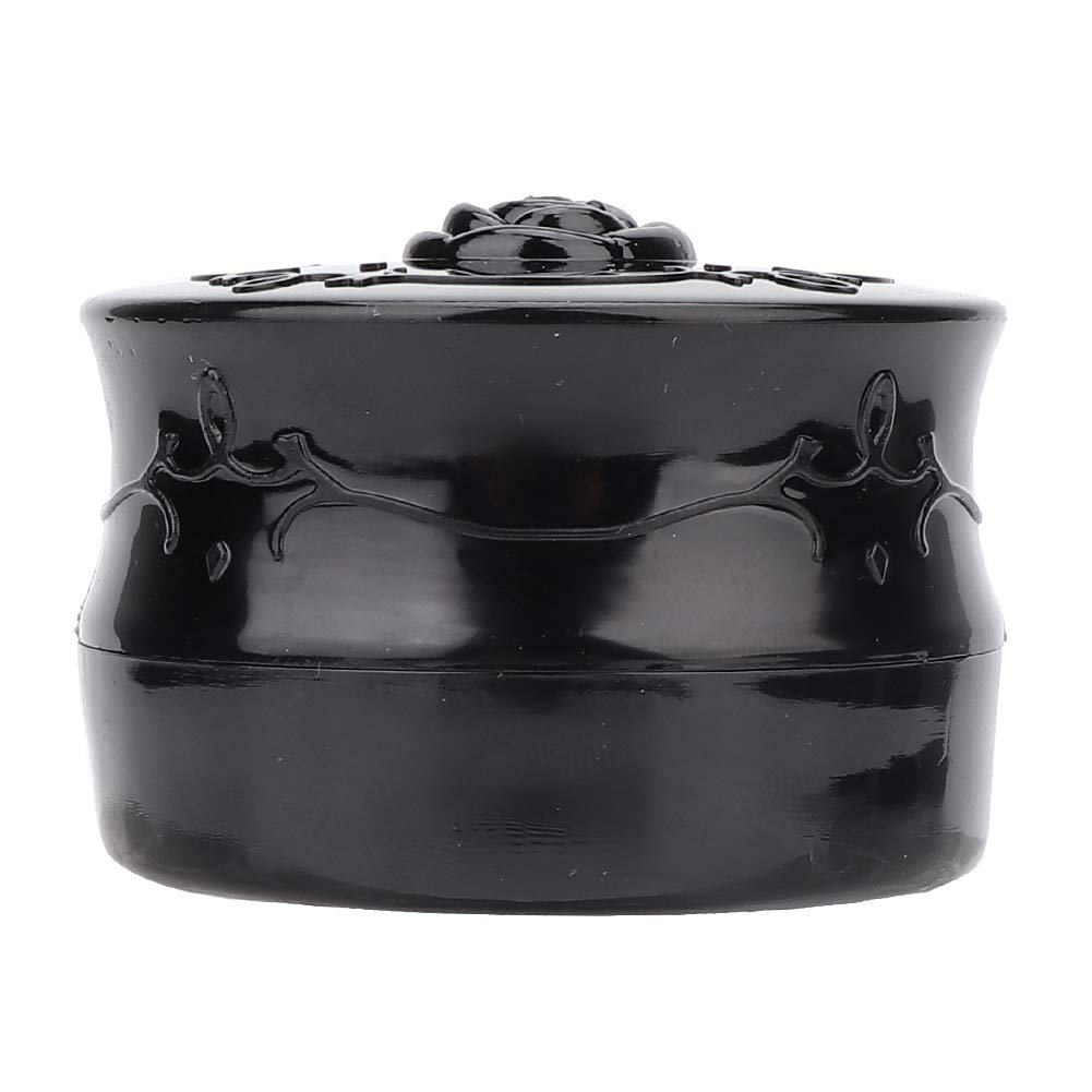 Pink and Empty Vintage Makeup Loose Powder Dispenser Box, Cosmetic Case With Puff Pastry Powder(01)