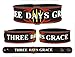 THREE DAYS GRACE Rubber Bracelet Wristband Transit of Venus (1 Pc)