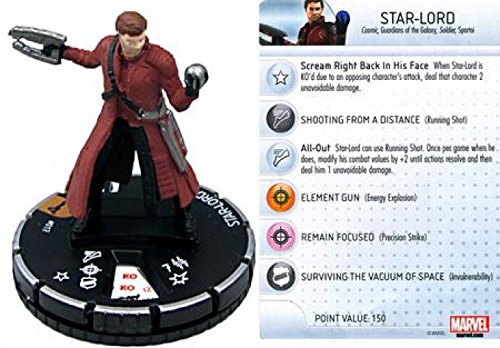 HeroClix Marvel Guardians of the Galaxy Star-Lord #017
