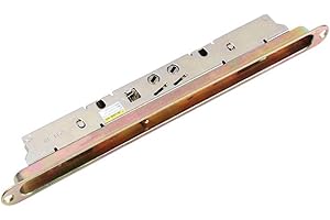 Sliding Glass Door Two Point 12" Screw Holes Mortise Lock - 12-1/2" Length - 9-1/2" Case