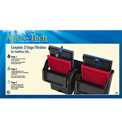 AquaTech Power Aquarium Filter w/ 3Step Filtration Buy Online in