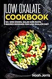 Low Oxalate Cookbook: 50+ Side dishes, Salad and Pasta recipes designed for Low Oxalate diet