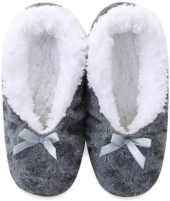 Women Warm Super Soft Plush Slipper Sock Winter Fluffy Microfiber Crew Socks Casual Home Sleeping Fuzzy Cozy Sockmen Cute Soft Gripper Socks