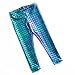 Kids Baby Girls Mermaid Fish Stretch Long Leggings Tight Pants (6-12 Months, A)