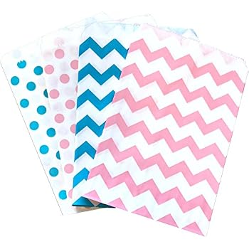 Party Treat Bags - 36-Pack Sports Theme Goodie Bags, 5.2x8.7x3.3 Inches, Gusseted Bottom, Recyclable Paper