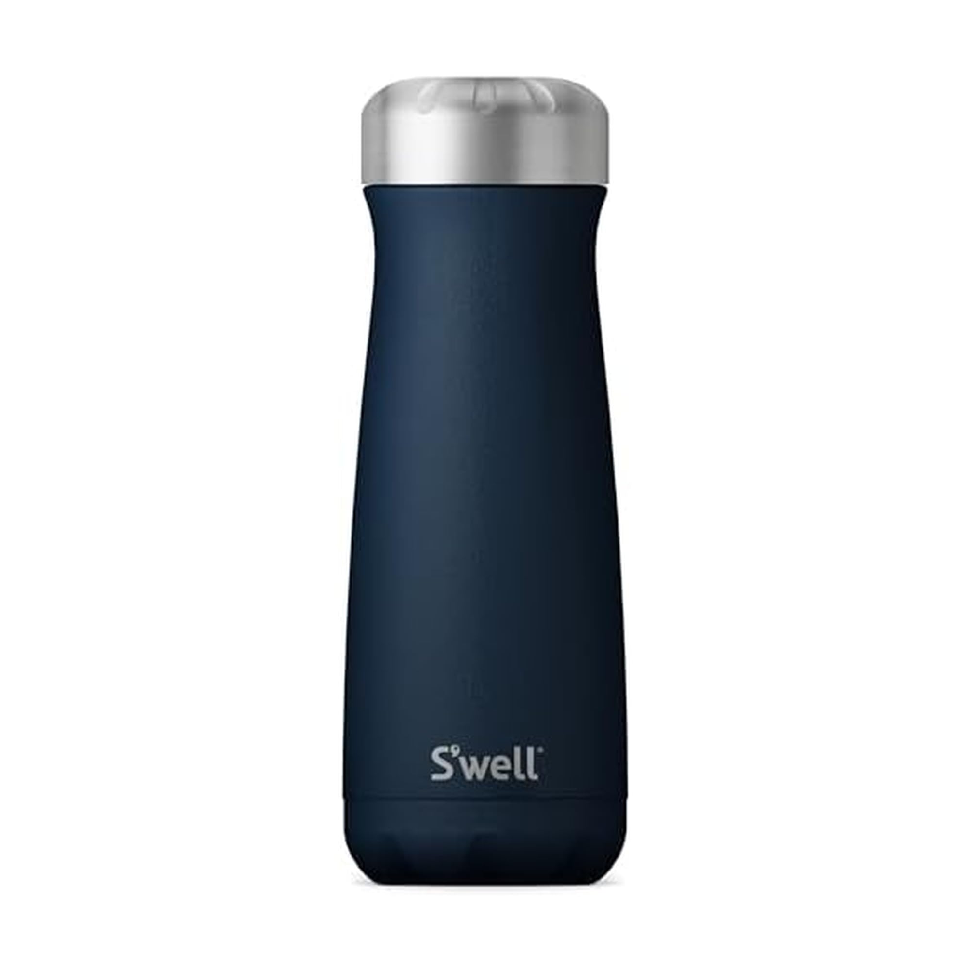 S'well Stainless Steel Traveler, 20oz, Azurite, Triple Layered Vacuum Insulated Containers Keeps Drinks Cold for 36 Hours and Hot for 15, BPA Free, Easy Carrying On the Go Image