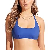 Seafolly Women's Dd Cup Scoop Neck Halter Bikini Top Swimsuit