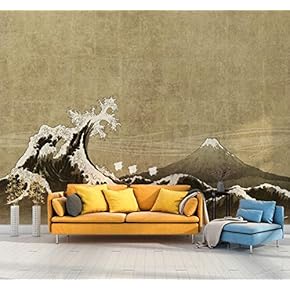 Wall Mural Japanese Style Removable Wallpaper Wall Sticker for Bedroom Living Room - 66x96 inches