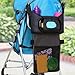 Munchkin Brica Stroller Organizer Plus with Phone Viewer and Wipes Case, Black
