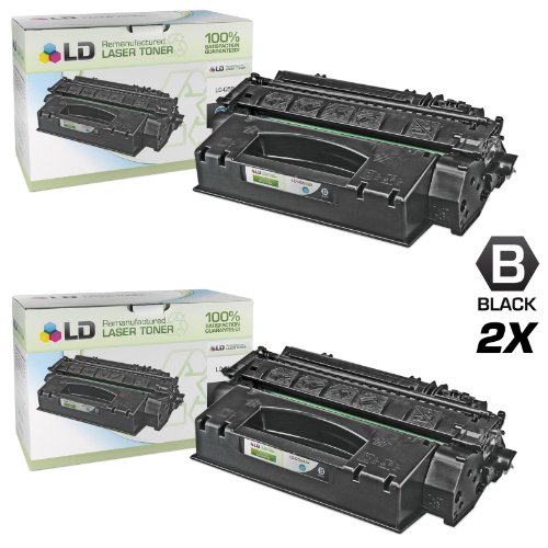 LD Compatible Toner Cartridge Replacement for HP 49X Q5949X High Yield (Black, 2-Pack)