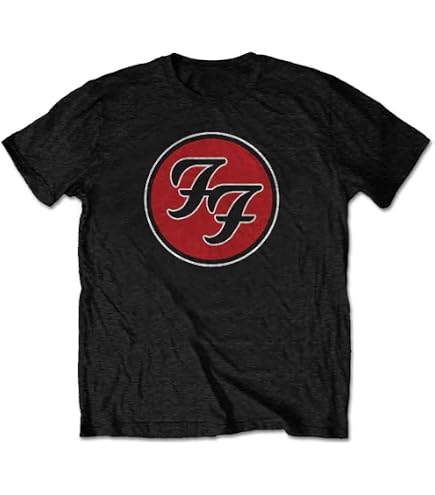 Foo Fighters Mens T-Shirt | Lightning Black Short Sleeved