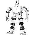 HIWONDER AI Intelligent Visual Humanoid Robot Powered by Raspberry Pi 5 4GB,DIY Robot Kits for Teens and Adults Supports App,Python Programming,PC Software and VNC Remote Desktop Control（Pro Kit）