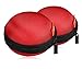 2 Pack Small Electronic Case for Earbuds, Earphone - GLCON Sturdy EVA Carrying Case, Shockproof Exterior - Portable Storage Pouch Bag for Charger, USB Flash Drive, Adapter, Earpiece
