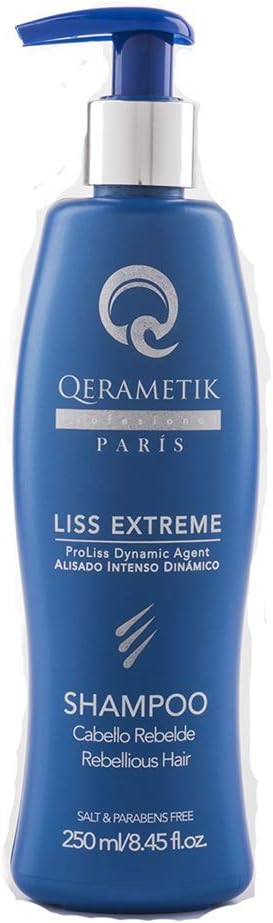 Qerametik Professional Shampoo Liss Extreme Rebellious Hair ProLiss Dynamic Agent (250 ml/8.45 fl.oz)