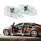 HConce Car Door LED Logo Projector Lamp Ghost Shadow Welcome Lights Laser Emblem Logo Kit Compatible with Lexus RX GS 300 400 430 350 450 HS is LS LX 570 ES SC