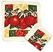 Kitchen Towel Set 7 Piece Towels Pot Holders Oven Mitt & Dishcloth Decorative Design Everyday Use (7 Piece, Garden Apple)